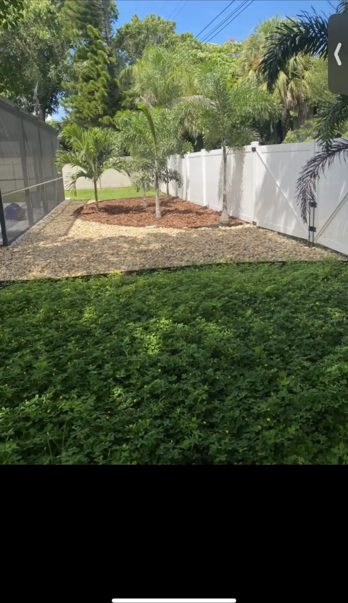 Landscape lighting installation detail for Cedar Ridge Outdoor Living